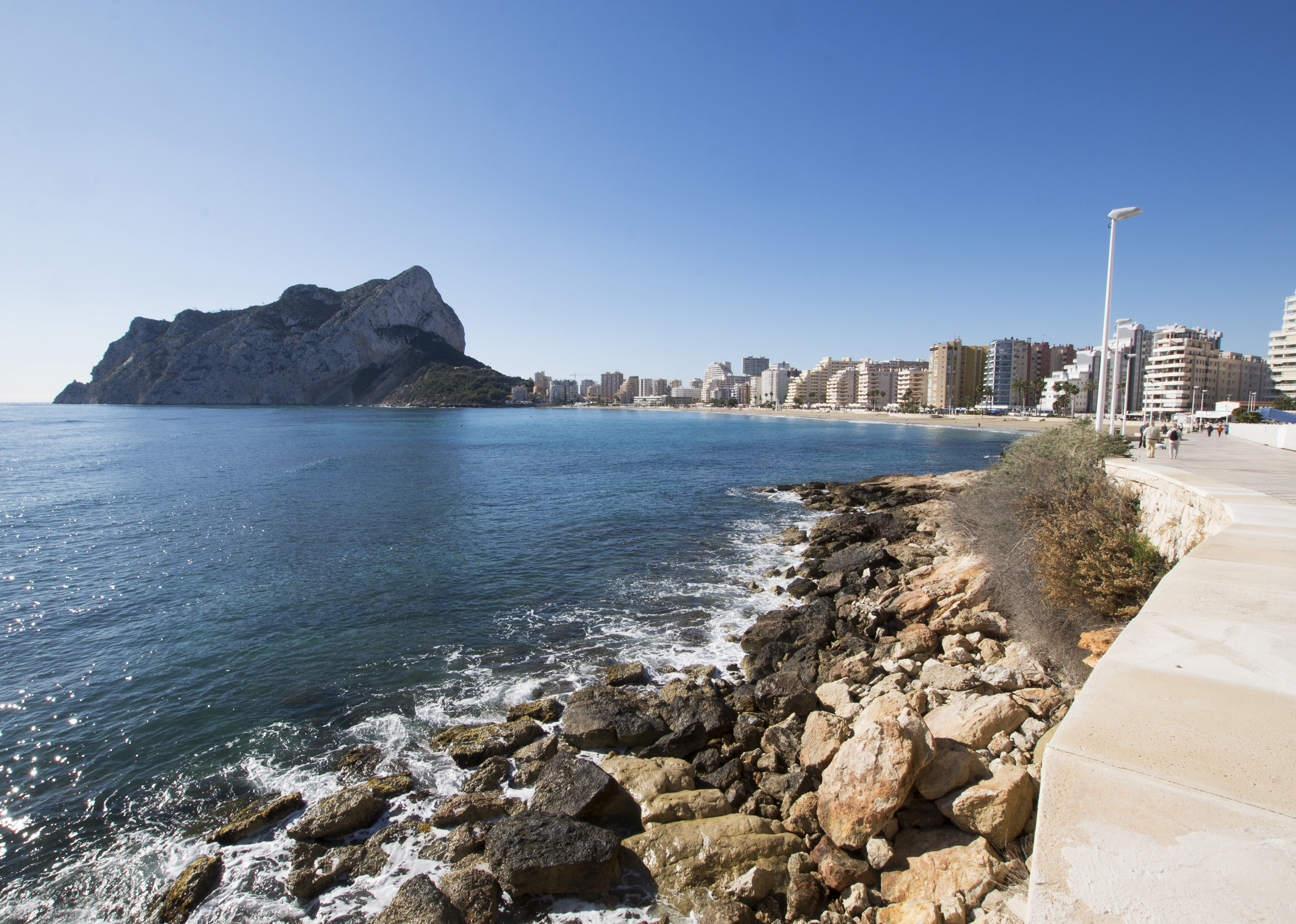 Afbeelding van een landschap van Calpe